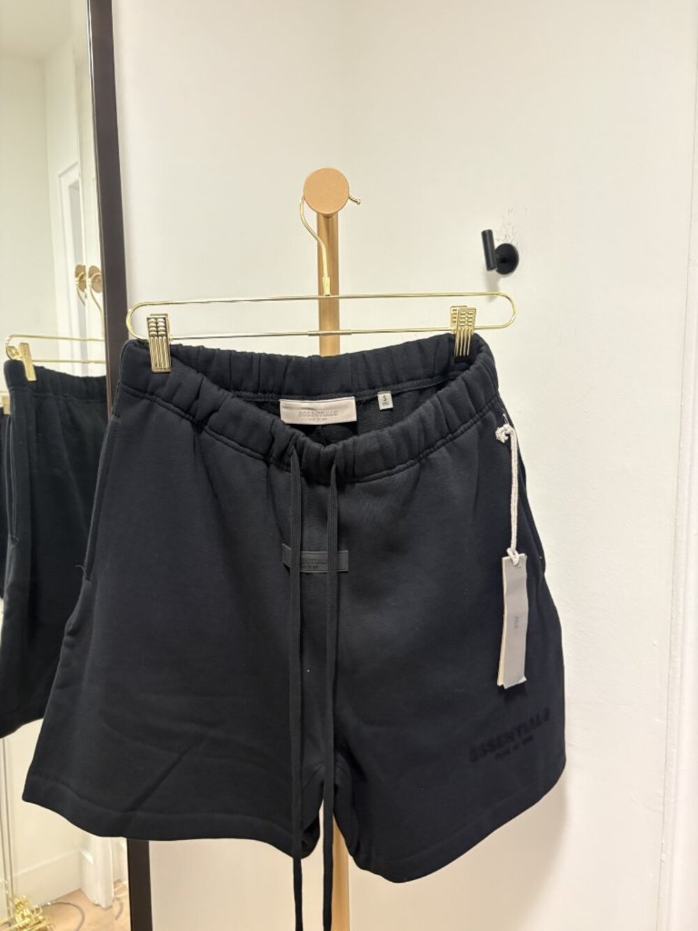 Essentials Fear of God sweat shorts size small.